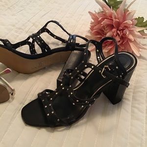 White House Black Market heeled sandals.